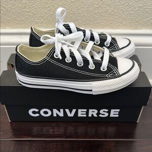 Converse Black and White Chuck Taylor Sneakers - Kids Size 11